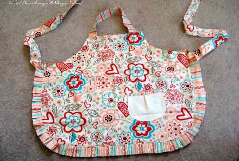 How to sew apron